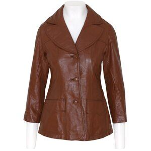 Pohjanmaan Turkis (Finland) Vintage, 1970s, Lamb Nappa, Vaasa